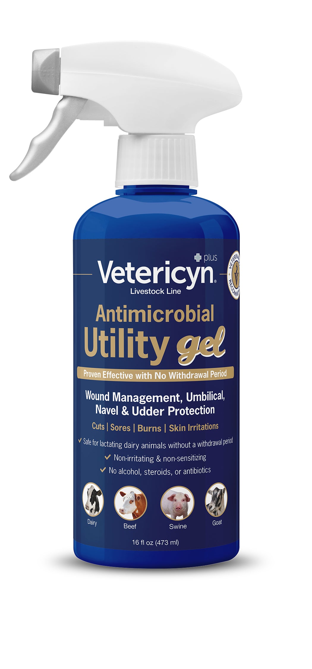 Vetericyn+ Utility Gel 473 ml