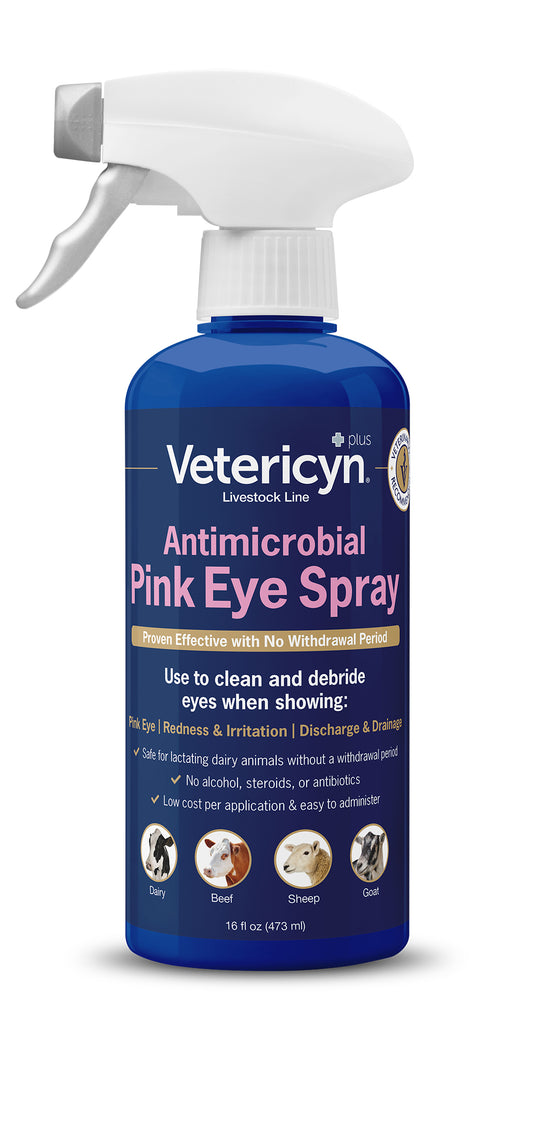 Vetericyn+ Pink Eye Spray 473 ml